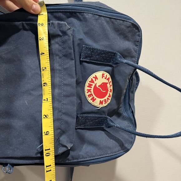 Fjallraven Kanken Classic Canvas Backpack Faded Deep Blue Unisex Travel School - Picture 16 of 16